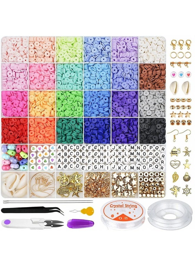 Kissy Baby Bead Bracelet Material Loose Bead Bracelet Accessories Bead Bead DIY Soft Ceramic Set - Image 1