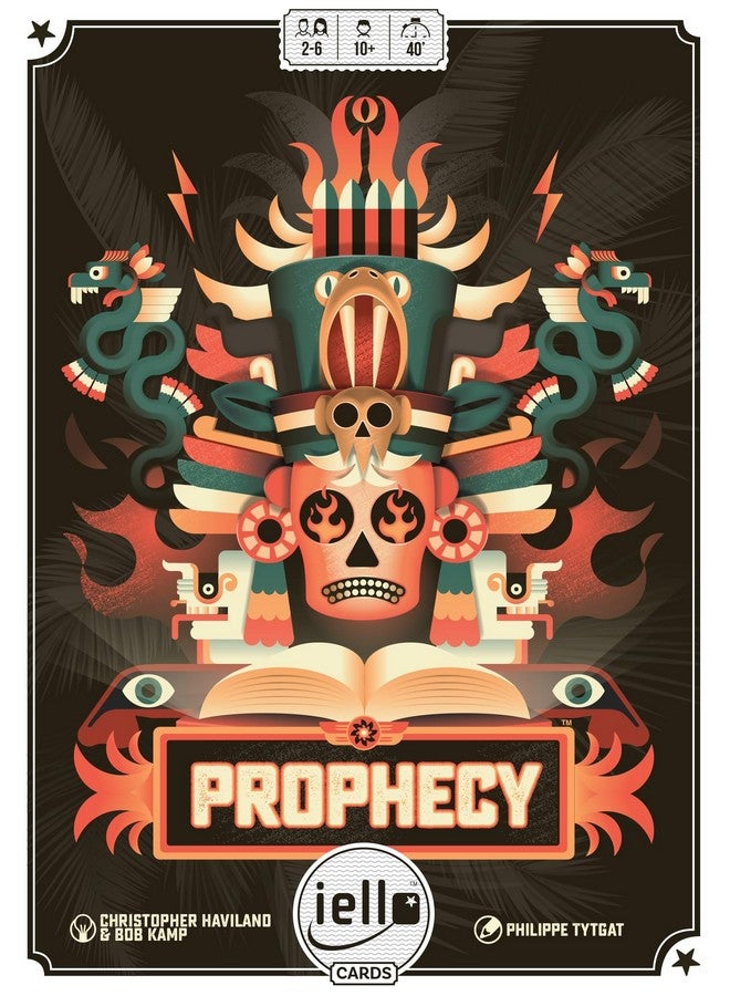 IELLO: Prophecy - Strategic Trick Taking Card Game, Mayan Themed Betting Game, Family Ages 10+, 2-6 Players, 40 Min
