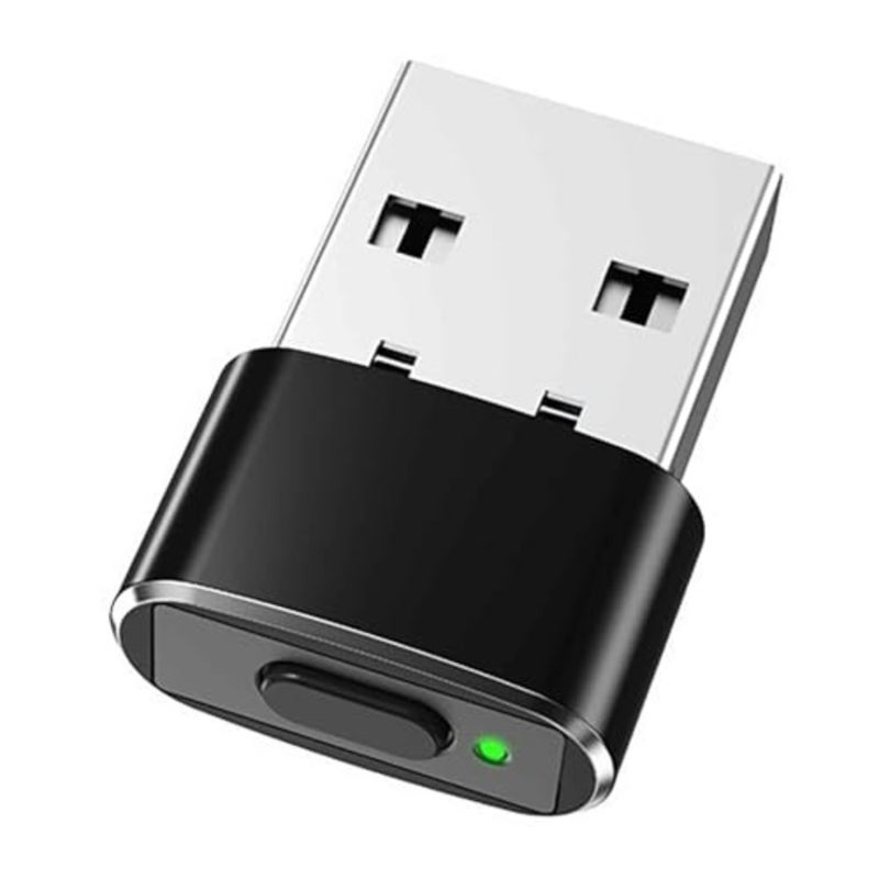USB Mouse Jiggler, Undetectable Mice Mover with On/Off Switch, Multi-Track Modes, Driver-Free Plug and Play for Preventing Screen Lock, Auto Mouse Mover for Work, Office, PC and Mac - Image 1