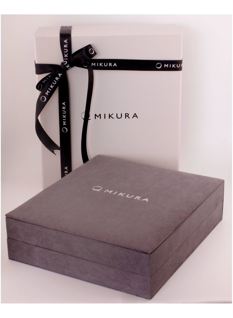 MIKURA Set, Necklace+Bracelet+Earrings, 1st 43-19Cm, Freshwater Pearls, B Quality, Natural Multi Color, 9.0-4.5MM, Silver Findings - Image 3