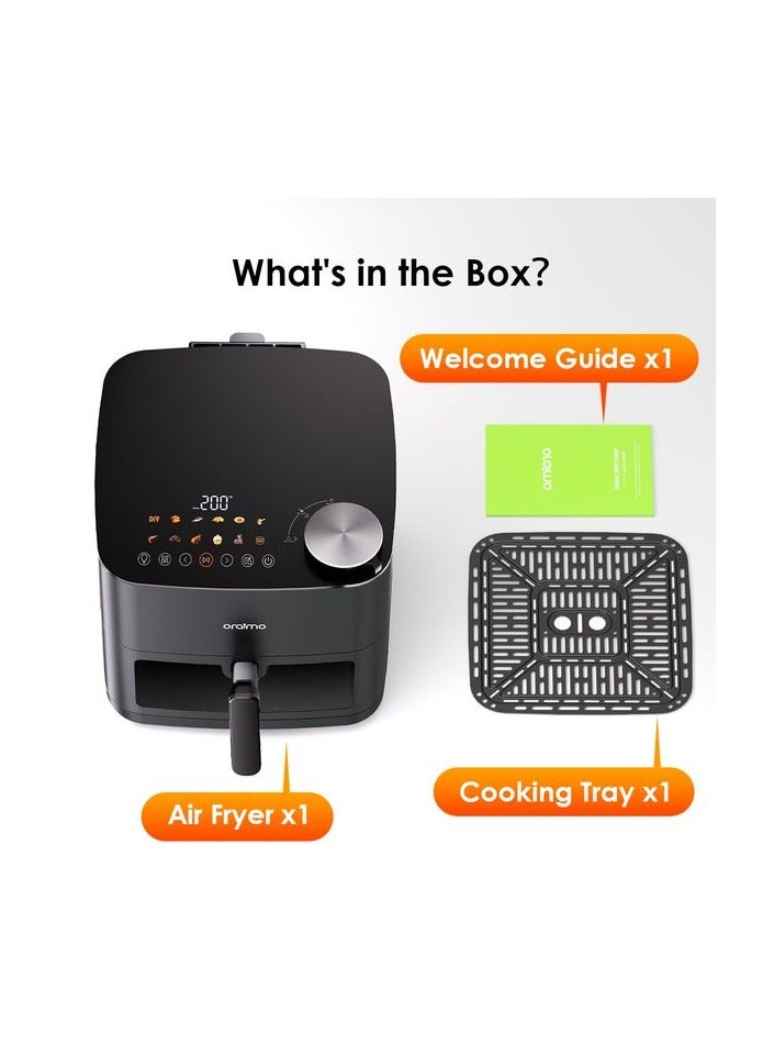Oraimo NutriFry Max OAF-501A, 8L 2000W Air Fryer, Digital Display - Image 2