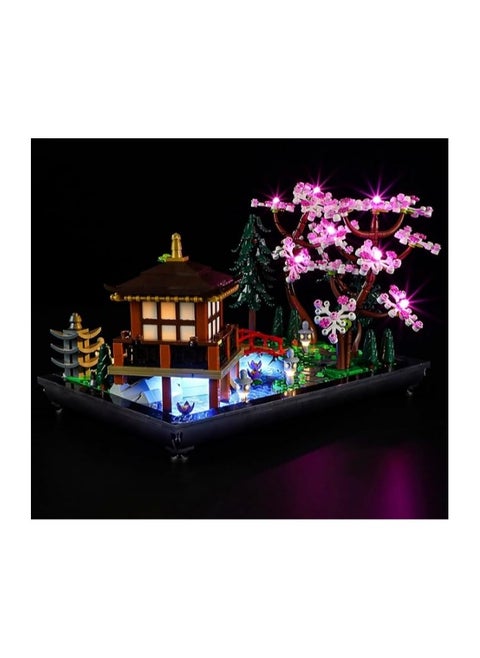 BRIXSPARK LED Light for Lego-10315 Icons Tranquil Garden Building Blocks Model (Lego Set NOT Included)