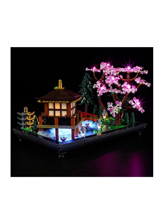 BRIXSPARK BRIXSPARK LED Light for Lego-10315 Icons Tranquil Garden Building Blocks Model (Lego Set NOT Included)  - Image 1