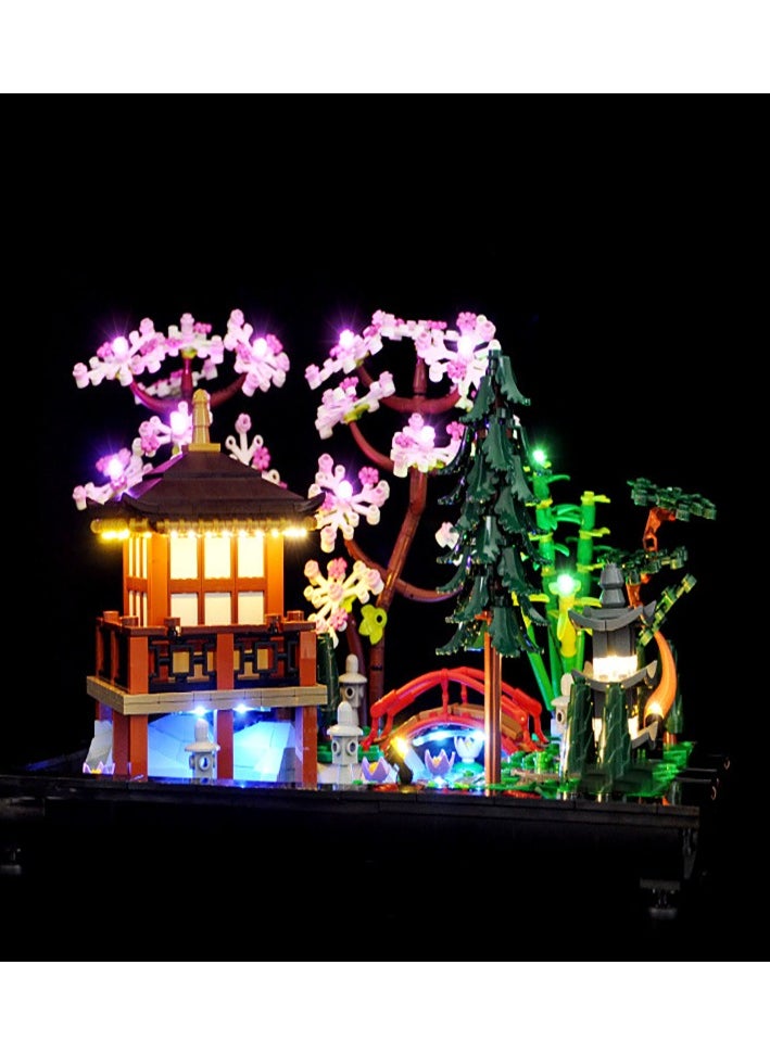 BRIXSPARK BRIXSPARK LED Light for Lego-10315 Icons Tranquil Garden Building Blocks Model (Lego Set NOT Included)  - Image 5