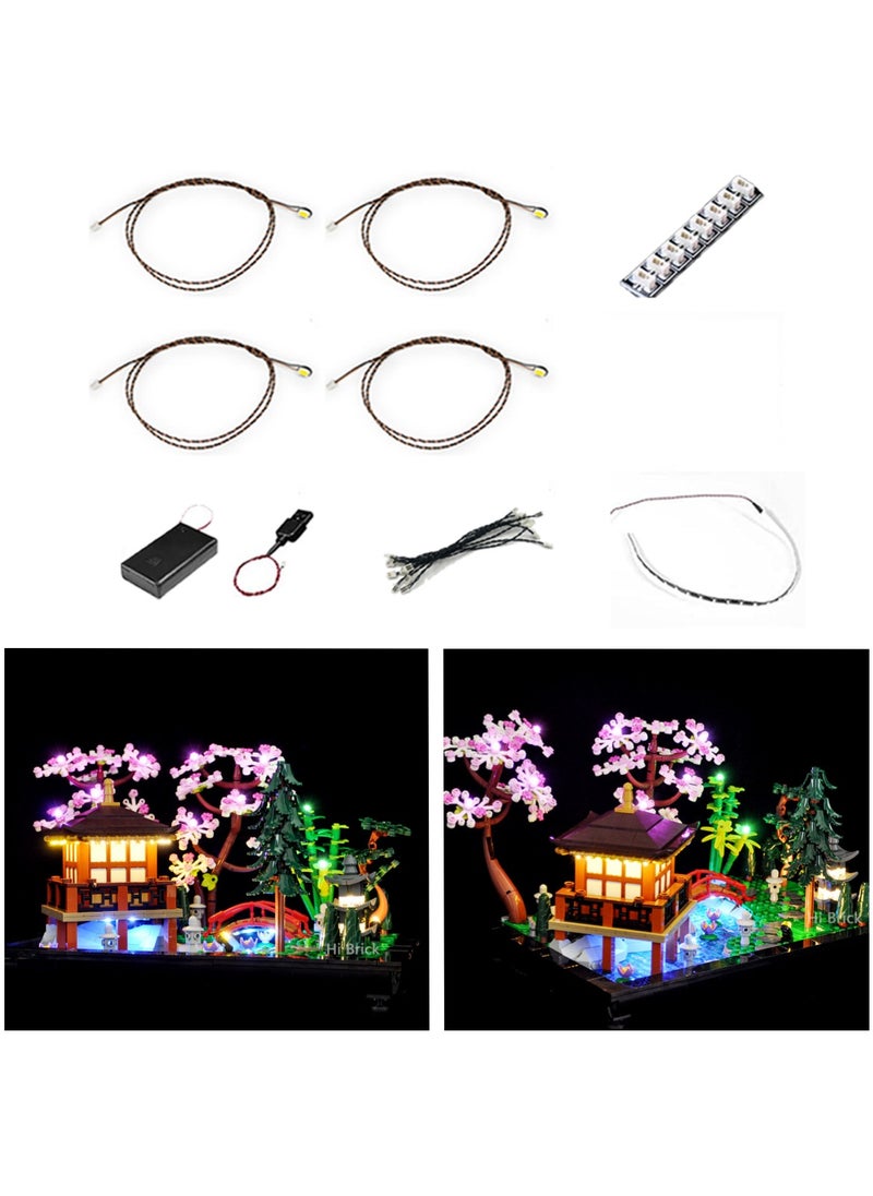 BRIXSPARK - BRIXSPARK LED Light for Lego-10315 Icons Tranquil Garden Building Blocks Model (Lego Set NOT Included) - Image 1