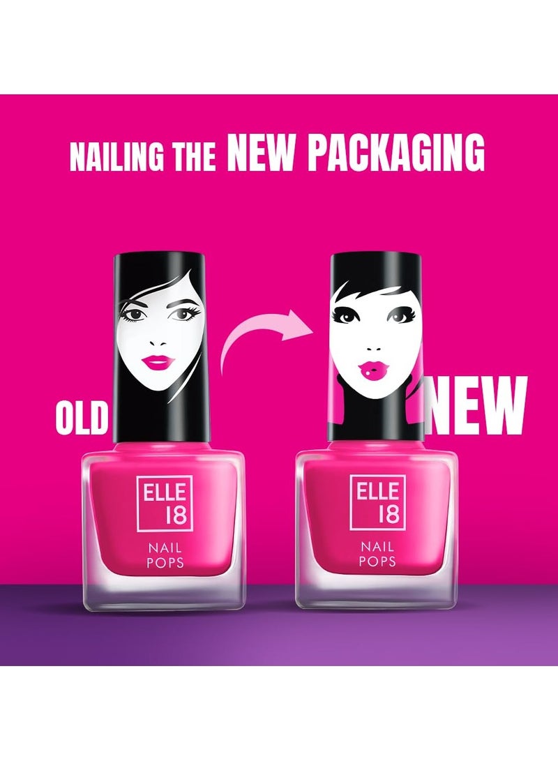 Elle 18 NAIL POPS reddish brown - Image 3