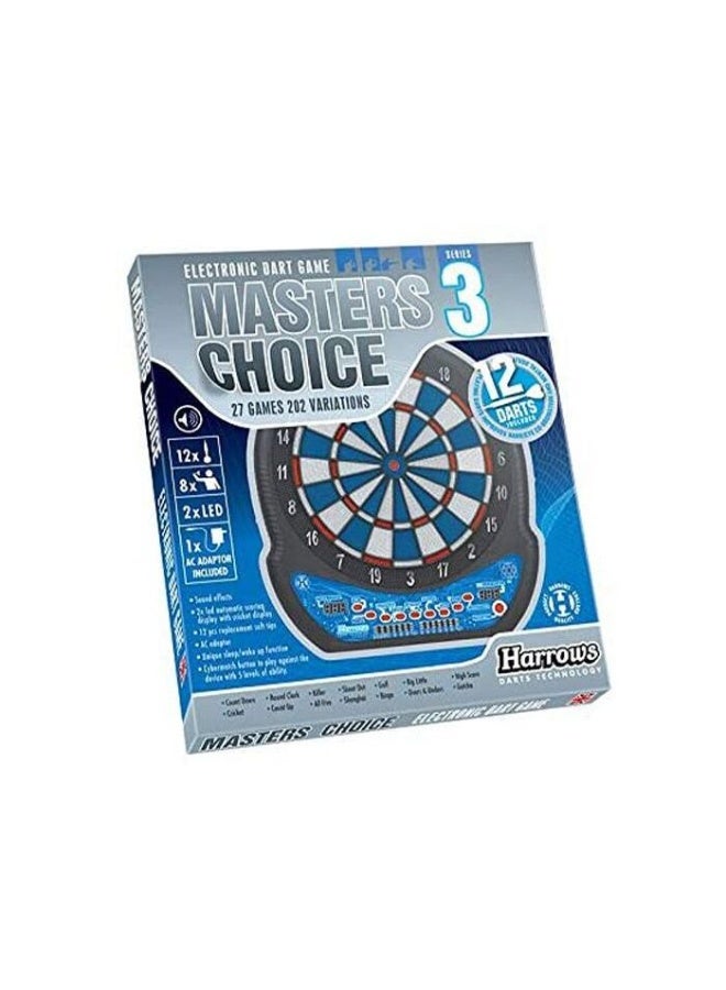 Harrows Dart Master Choice 3 JE13 4S A – Premium Dart Set for Precision, Control & Professional Performance - Image 1