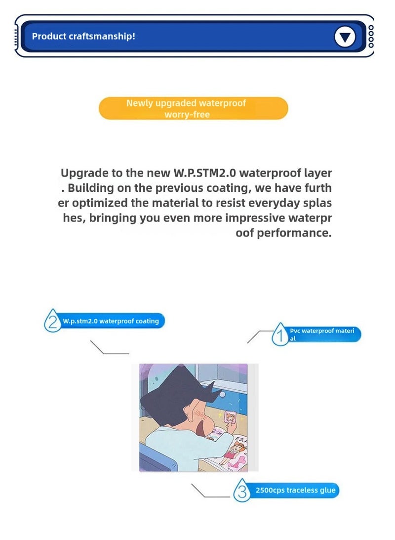 50 New Anime My Hero Academia Stickers Luggage Motorcycle Trolley Case Notebook Waterproof Stickers - Image 5