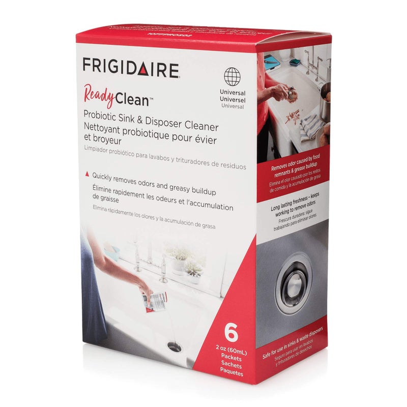 Frigidaire 10FFPROS02 ReadyClean Probiotic Sink & Disposer Cleaner, 6 Treatments - Image 1