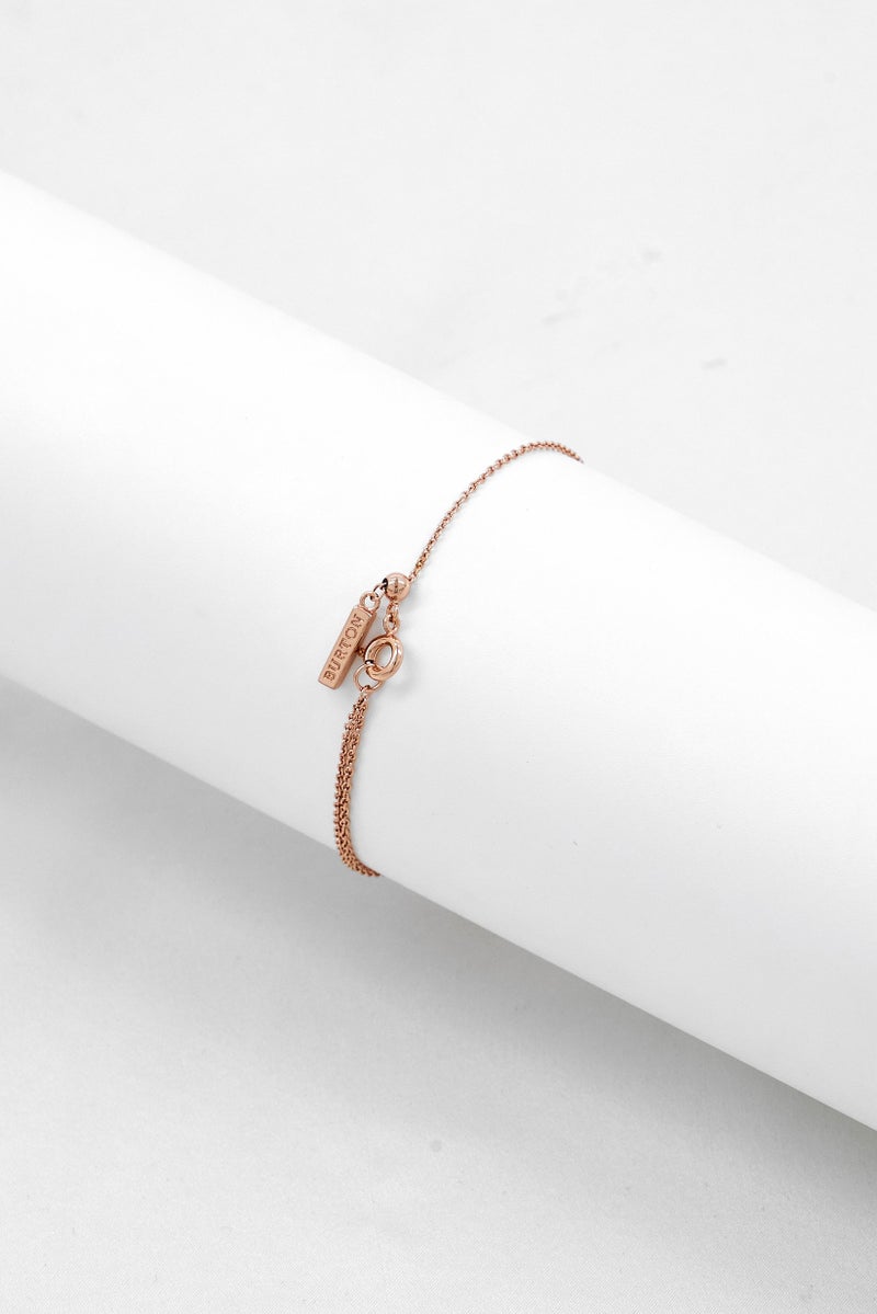 OLIVIA BURTON Women Classic Heart Bracelet, Rose Gold  - Image 4