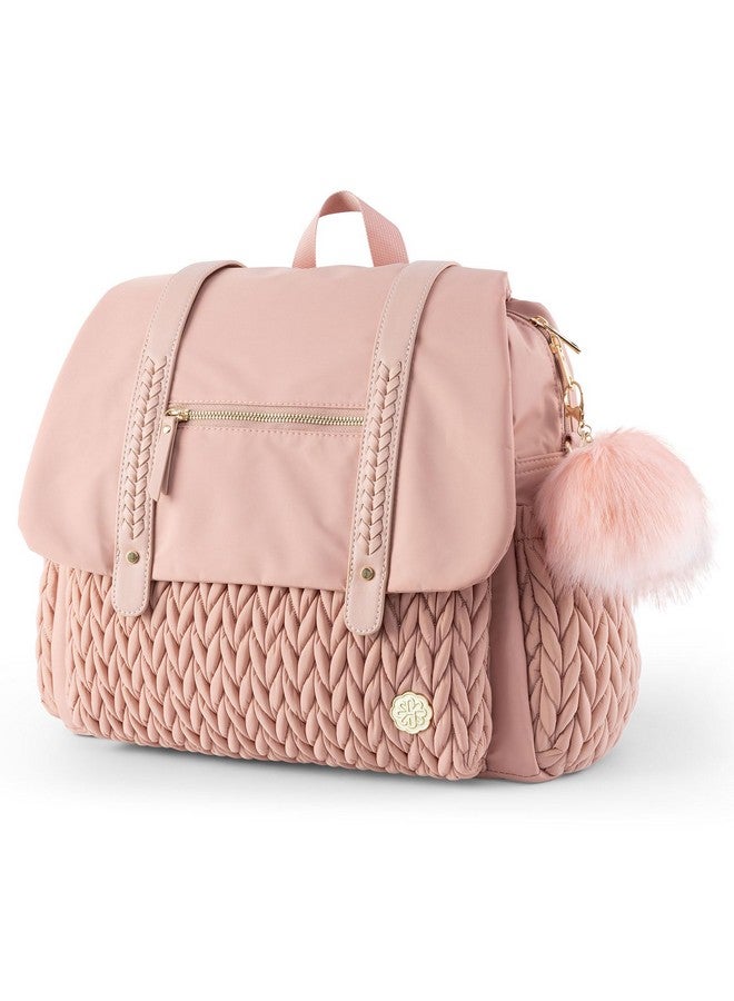 SEWBOO Diaper Bag BackPack Large Capacity Travel Mommy Bag Waterproof and Stylish with Changing Pad Baby Bag for Women and Girls - Image 1