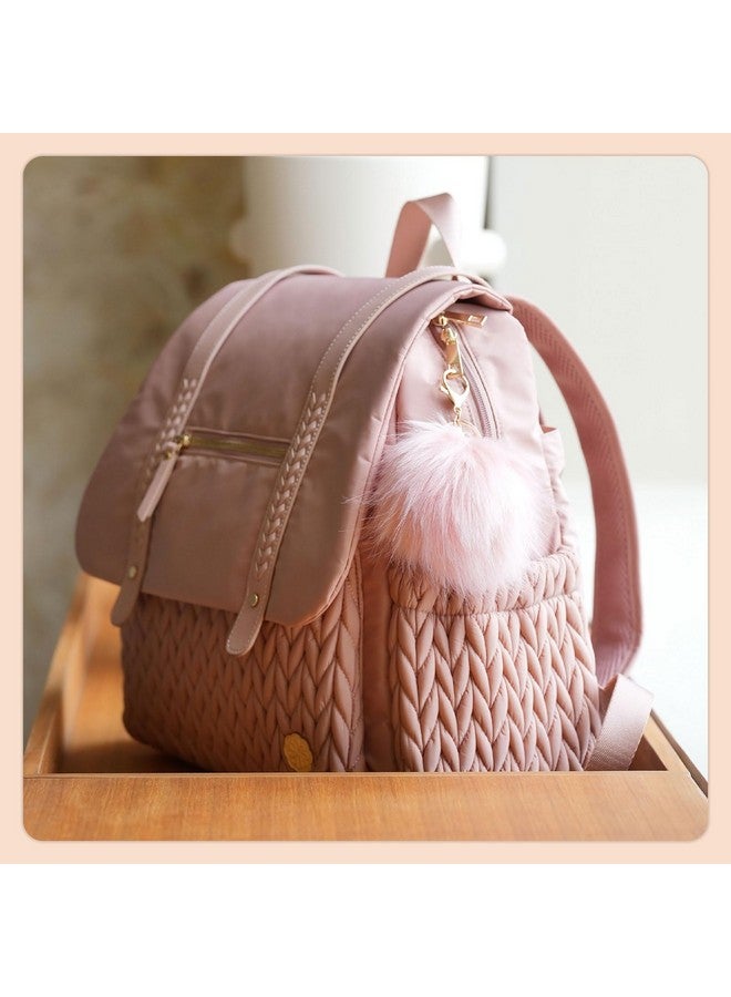 SEWBOO Diaper Bag BackPack Large Capacity Travel Mommy Bag Waterproof and Stylish with Changing Pad Baby Bag for Women and Girls - Image 5