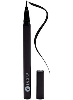 SUGAR Cosmetics Arrested for Overstay Waterproof Eyeliner - 01 I’ll Be Black (Black)  - Image 1