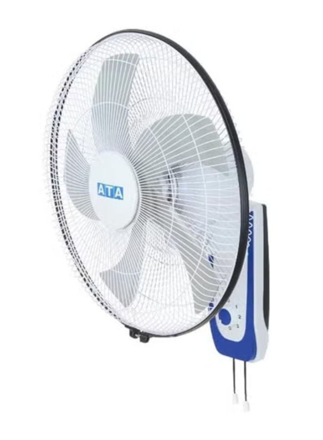 ATA 18" 5-Blade Modern Wall Mount Electric Fan with Electronic Touch Control and Remote Control - Image 2