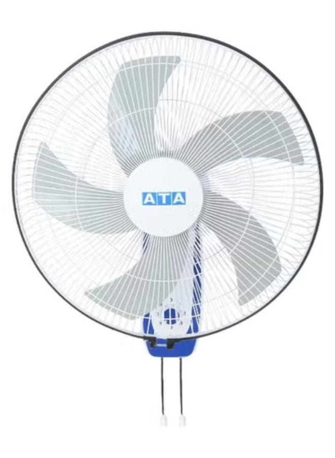 ATA 18" 5-Blade Modern Wall Mount Electric Fan with Electronic Touch Control and Remote Control - Image 1