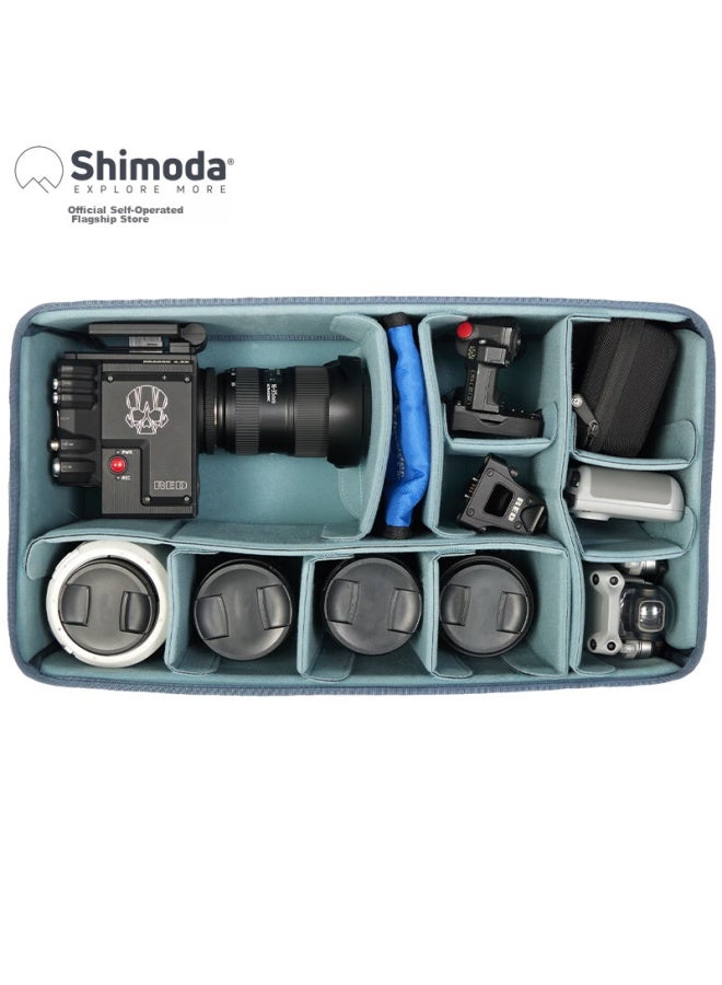 Shimoda Camera Bag Inner Liner, Telephoto Lens 600mm Mount 1200mm Prime Outdoor Bird Shooting Cannon Bag, X70hdv2 Compatible With Extra Large Dv Inner Liner, 520-248 - Image 3