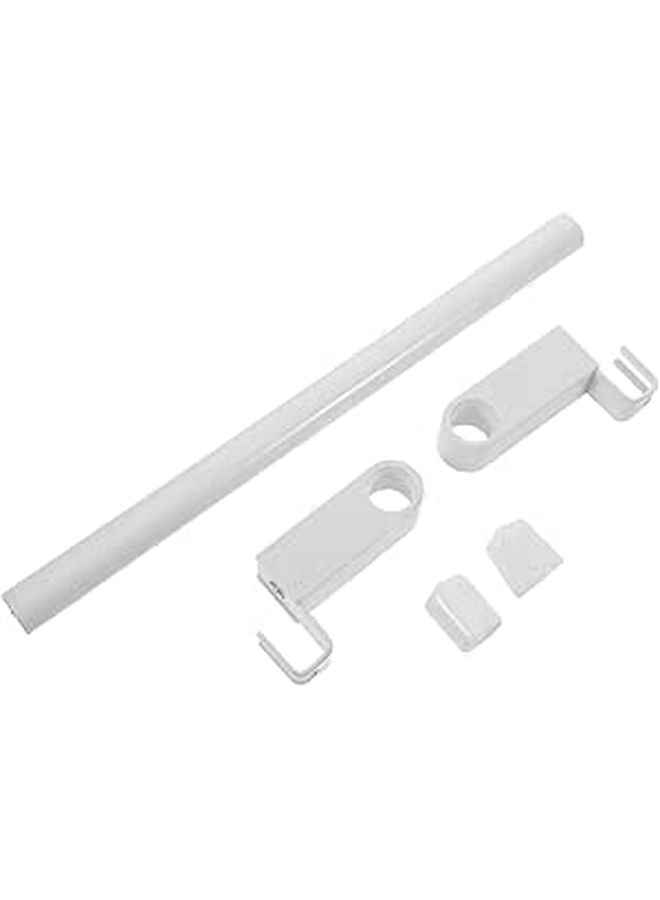 Adjustable Stainless Steel Towel Rack Clothes Drying Hanger for Bathroom and Laundry Room - Image 1