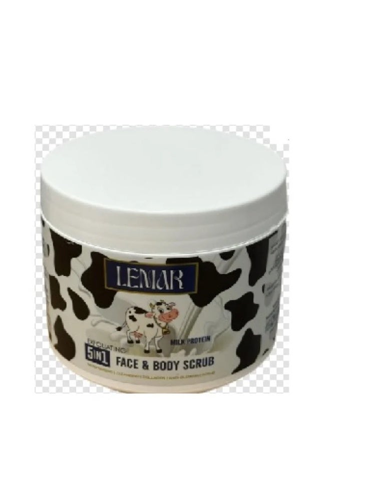 Milk Protein Face&Body Scrub 5In1