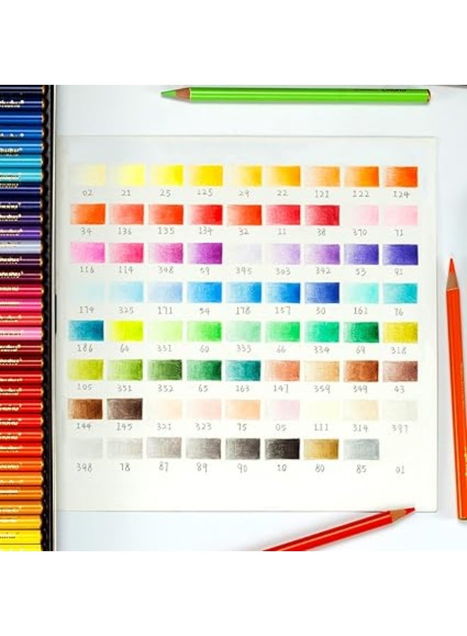 Ohuhu Professional Soft Coloring and Drawing Pencil Set for Adults and Kids, 72 Vibrant Colors, High-Quality Wooden Pencils for Shading and Blending with Relaxing Coloring Book, Ideal for Artists, Beginners, School, and Professional Art Drawing - Image 3
