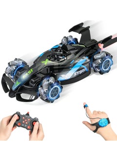 Generic Remote Control Car, Hand Gesture Sensing RC Stunt Car with Light Spray & Sound, 2.4Ghz 360° Rotation 4WD RC Drift Car High Speed RC Race Car, Electric Rechargeable RC Cars for Teens and Adults  - Image 1