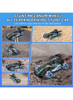 Generic Remote Control Car, Hand Gesture Sensing RC Stunt Car with Light Spray & Sound, 2.4Ghz 360° Rotation 4WD RC Drift Car High Speed RC Race Car, Electric Rechargeable RC Cars for Teens and Adults  - Image 4