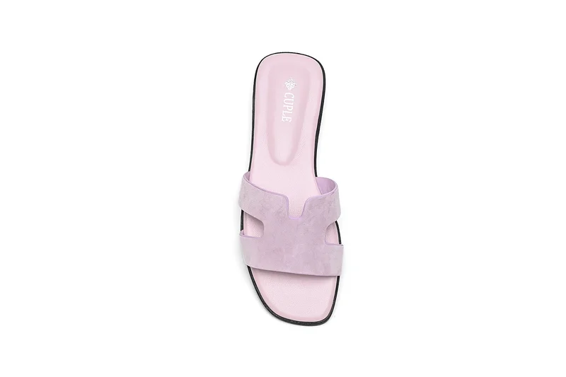 Cuple Ladies Slip-on Sandals
