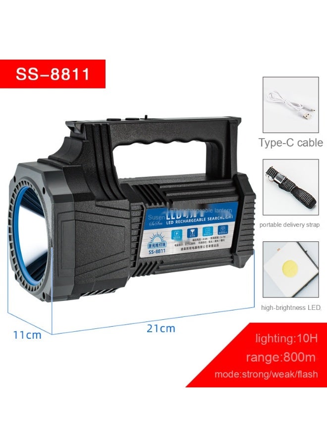 Rechargeable High-Power Handheld Spotlight - Essential for Emergency and Outdoor Use
