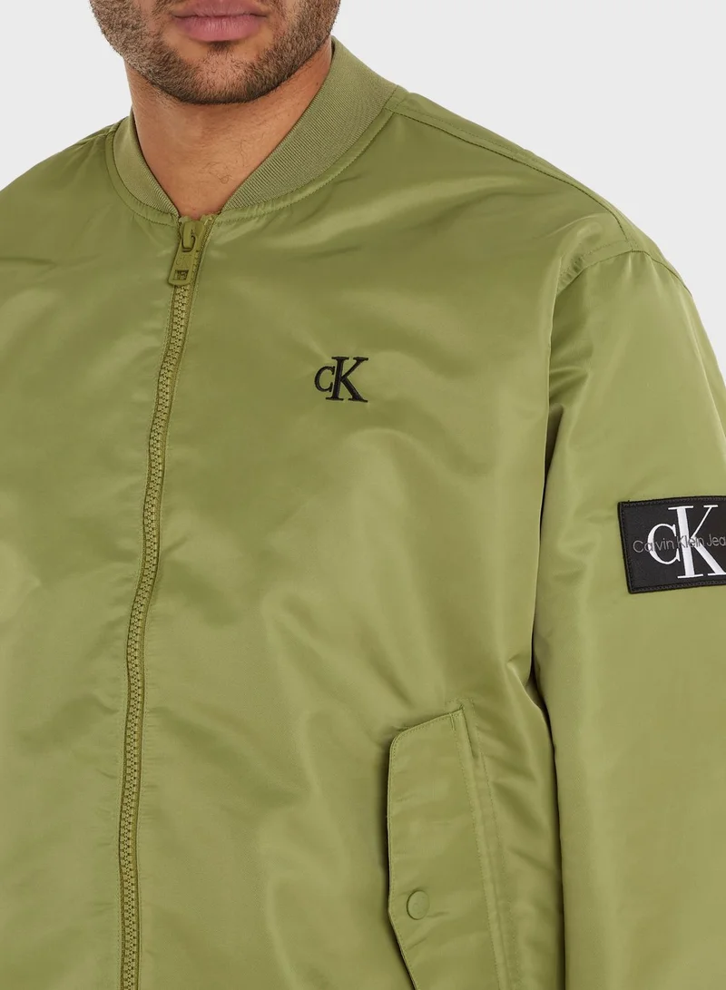 Calvin Klein Jeans Logo Bomber Jacket
