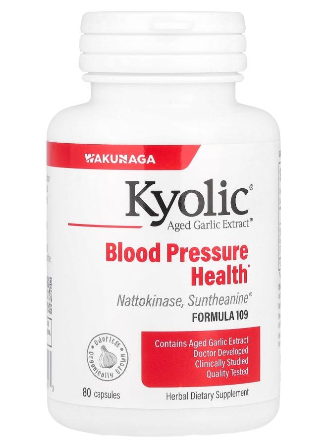 kyolic - Aged Garlic Extract™ Formula 109 80 Capsules - Image 1