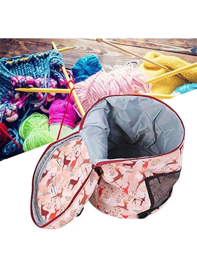 Portable Storage Bag With Large Capacity For Storing Crochet Sewing Tools Accessories And More. - Image 2