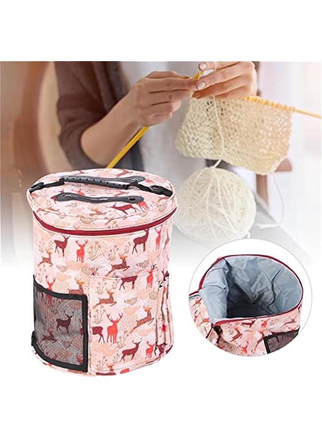 Portable Storage Bag With Large Capacity For Storing Crochet Sewing Tools Accessories And More. - Image 3
