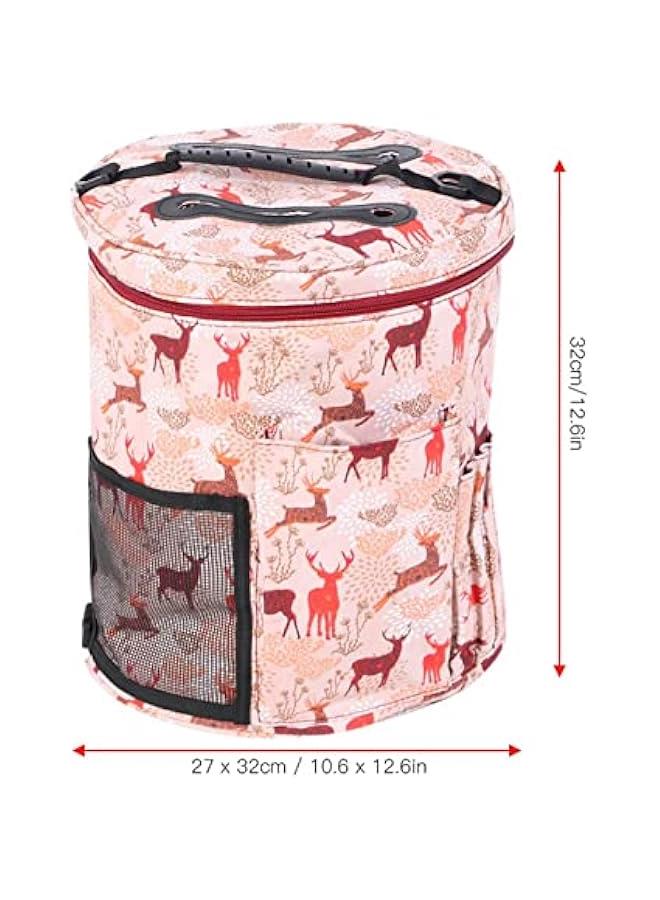 Portable Storage Bag With Large Capacity For Storing Crochet Sewing Tools Accessories And More. - Image 4