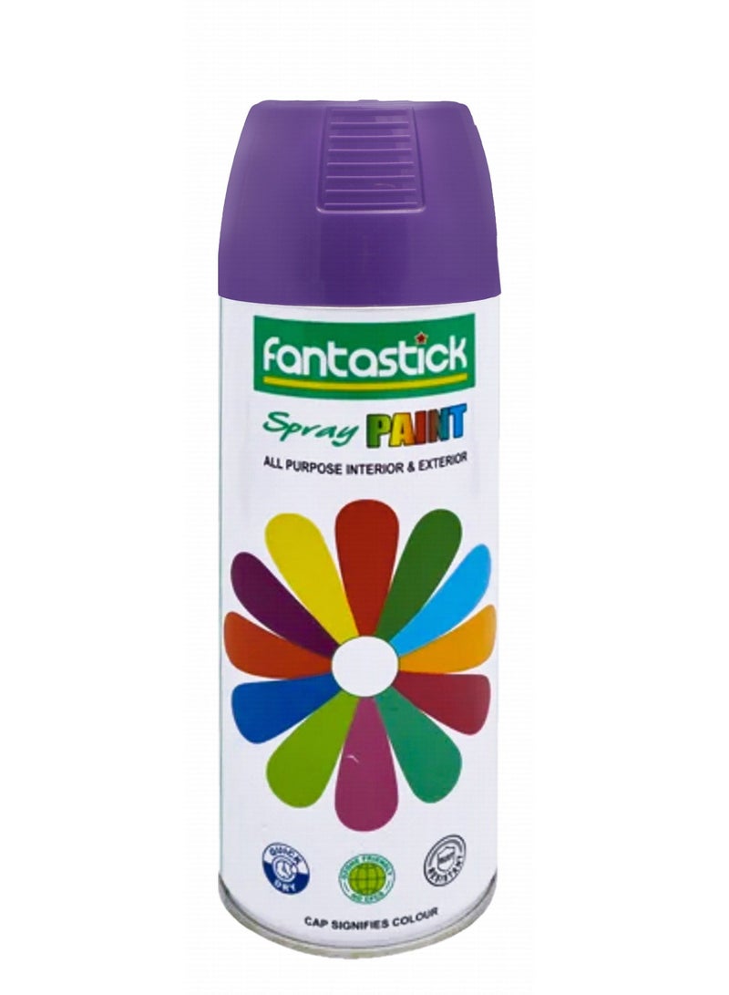 Fantastick 400ml All Purpose Spray Paint Violet Colour - Image 1