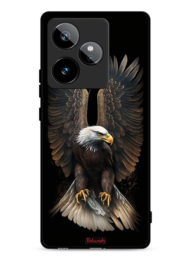 Tolwak Realme GT 7 5G Protective Case Cover Eagle Spread Wings