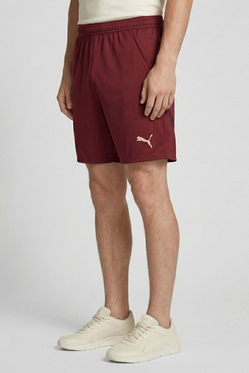 PUMA Men Sportswear Fit Manchester City Football Shorts, Maroon - Image 3