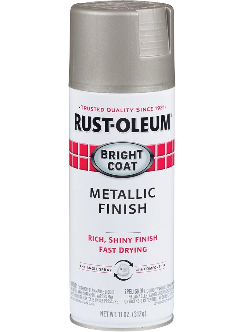 رست أوليوم طلاء رش معدني برايت كوت 312 جرام ألومنيوم - Image 1