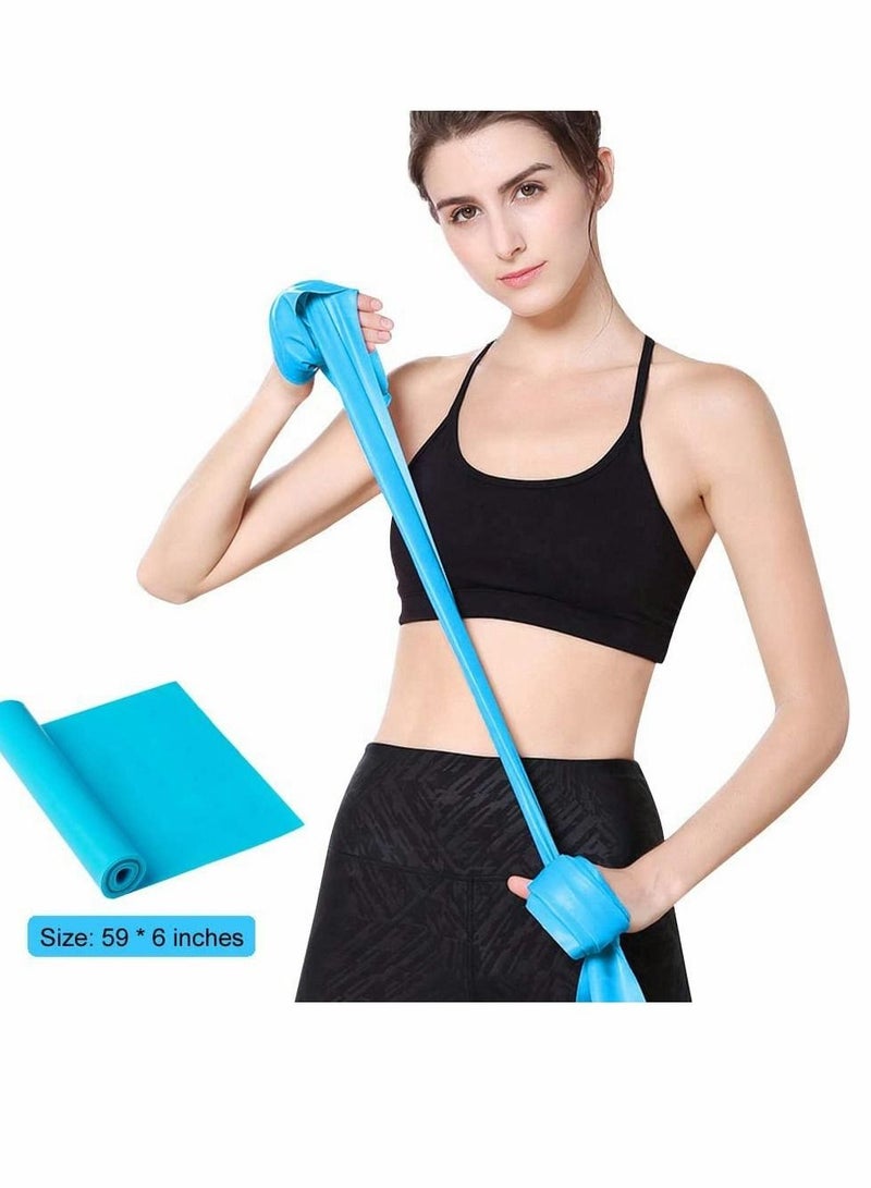 KASTWAVE Resistance Bands, Professional Latex Elastic Exercise Bands Long Stretch Bands for Physical Therapy, Recovery, Yoga, Pilates, at-Home or The Gym Workouts, Fitness, Strength Training - Image 3