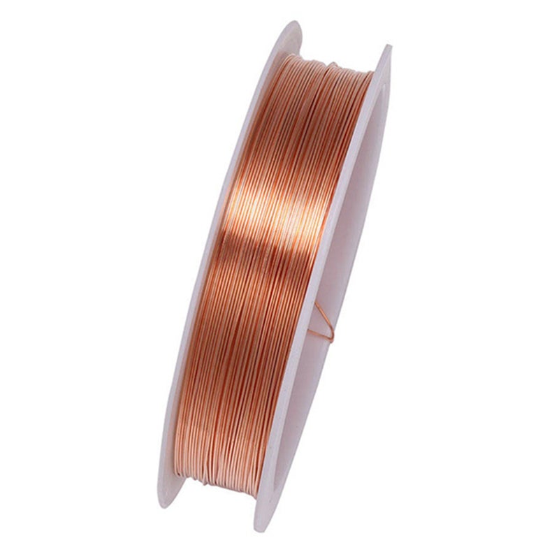 0.7mm Jewelry Beading Wire 13ft Strong Tarnish Copper Craft Wire for DIY Jewelry Necklace Bracelet Making - Image 1