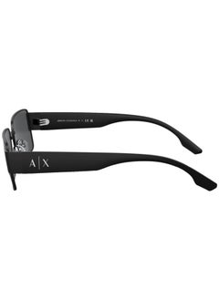 Armani Exchange Full Rim Rectangle Sunglasses 2052S,57,6000,87  - Image 2