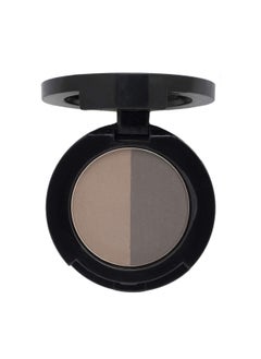 Mellow Cosmetics Brow Duo - Luminous Eyebrow Powder for Natural Looking, Voluminous Brows - Eyebrow Filler for Brows - Vegan Brow Definer - Chocolate