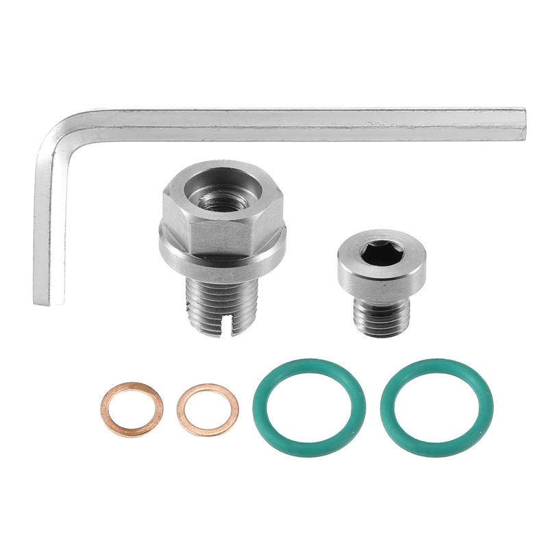 X AUTOHAUX X AUTOHAUX Self Tapping Oil Drain Plug Oversize Piggyback, M12.1-1.25 x 15mm  - Image 1