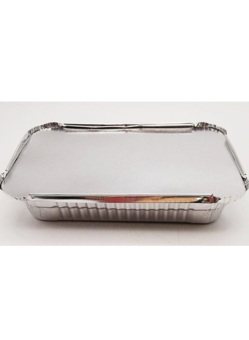 20Pack +10Pack Aluminum Foil Containers with Lids - Image 3