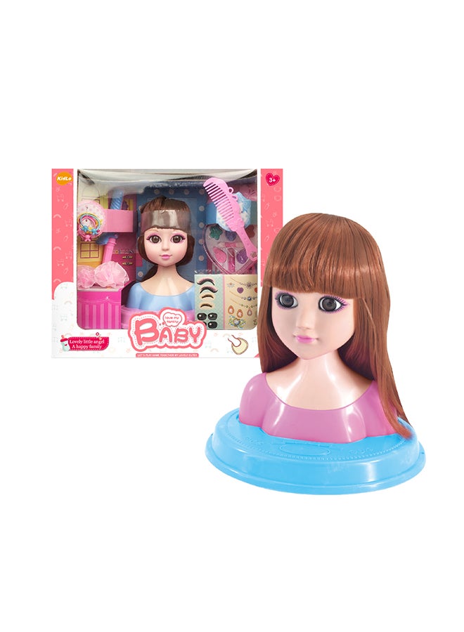 Kidle Window Box Bust Doll Head Set - Image 1