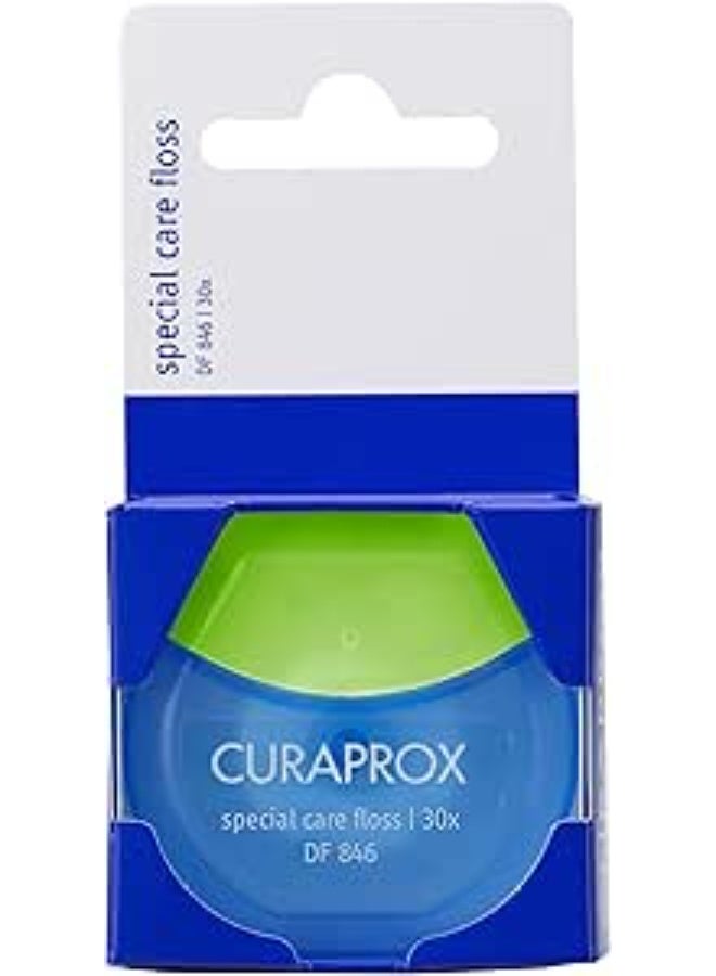Curaprox Special Care Dental Floss DF846 Ultra-Gentle Gum Care 30 Pieces - Image 1