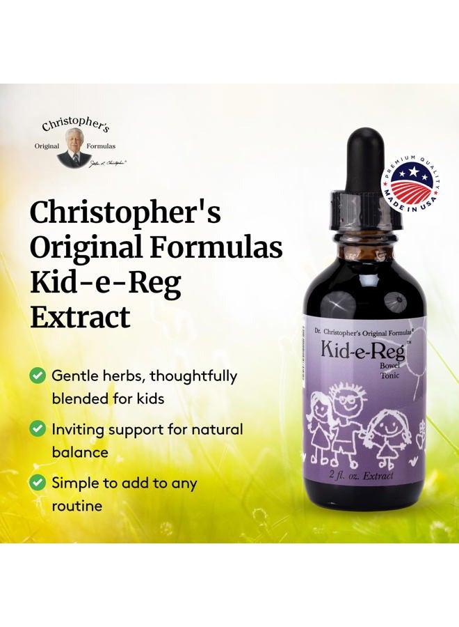 Christopher's Original Formulas Dr. Christopher's Formula Kid-e-Reg Liquid Bowel Tonic, 2 oz - Image 4