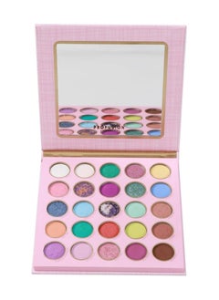 Empowered Butterfly 25 Shade Eye Shadow Palette Pigmented Matte and Shimmer Shades Blendable and Buildable Powder with Rich Colors Long Lasting Bold Eye Looks