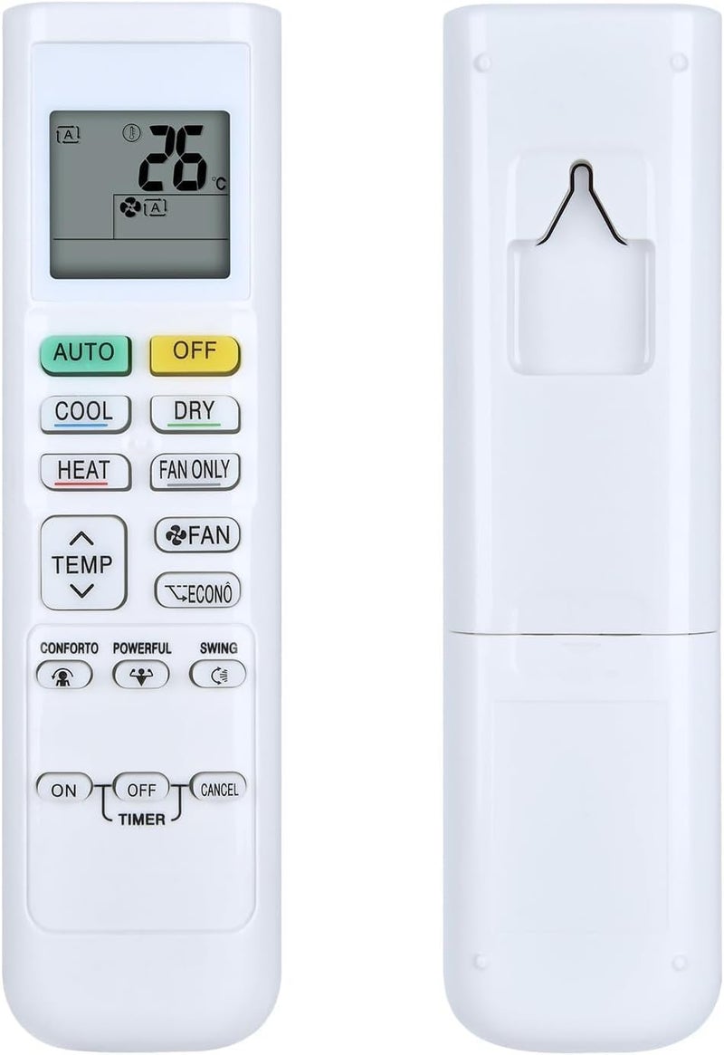 MAX-EMA GLOBAL Universal Replacement AC Remote Control Compatible with All Daikin Air Conditioner Split AC & Window AC 1 1.5 2 Ton Inverter Remote for Home - Image 1