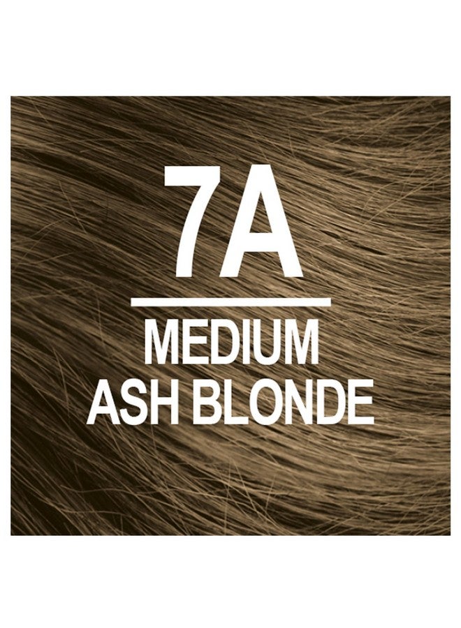 NATURTINT Permanent Hair Color 7A Medium Ash Blonde (Pack Of 1) Ammonia Free Vegan Cruelty Free Up To 100% Gray Coverage Long Lasting Results - Image 2