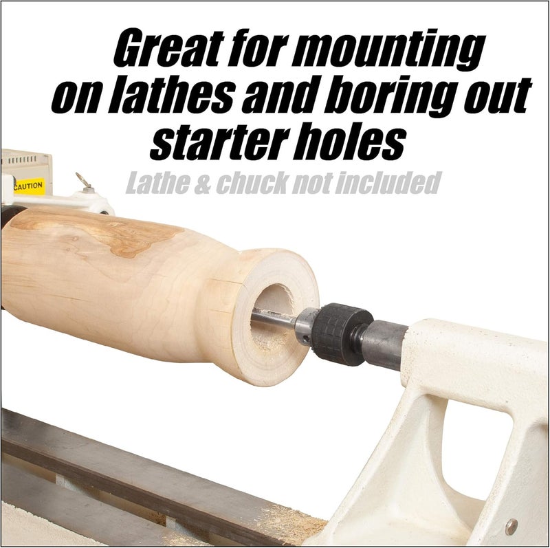 Fulton 6-Inch Forstner Bit Extender by Peachtree Woodworking - Image 4