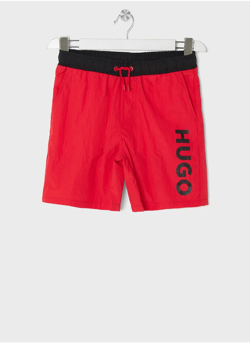 HUGO Kids Essential Swim Shorts